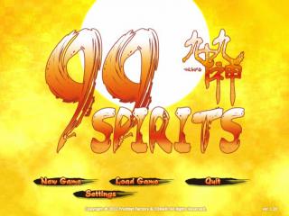 99 Spirits Title Screen